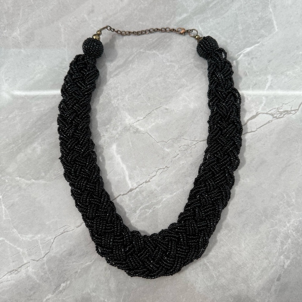 Charming Charlie Beaded Statement Necklace